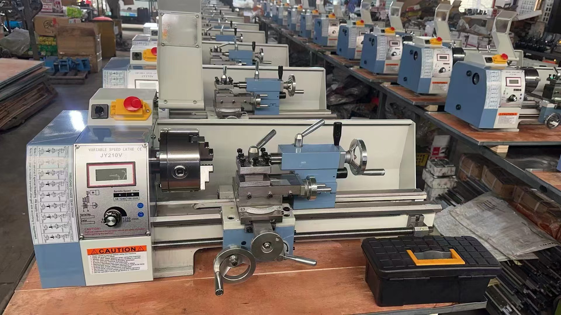 Bench Top Hobby Lathe Machine JY210V